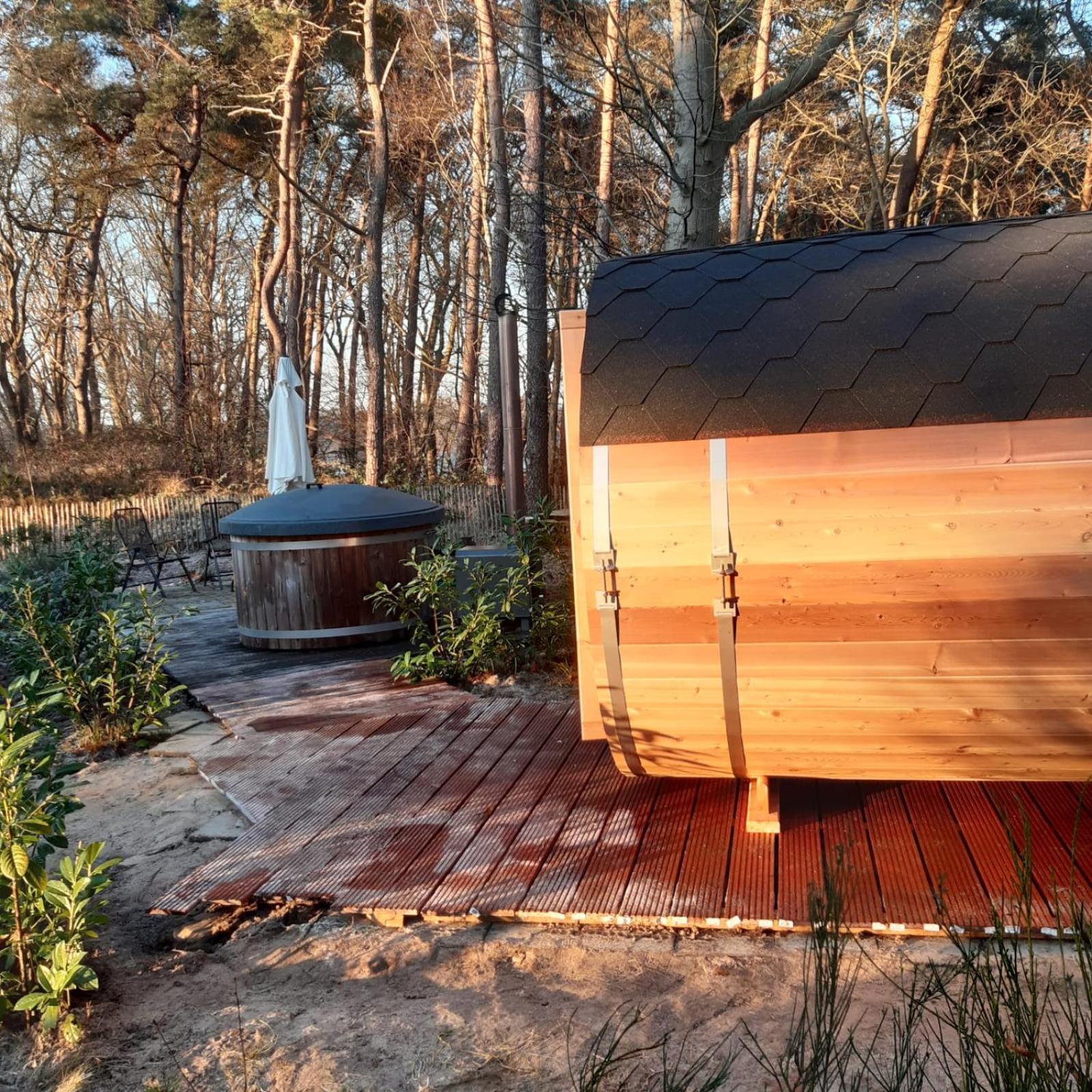 Vakantiehuis Met Hottub En Barrelsauna Ommen Zimmer foto